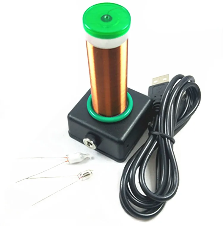 

Single-tube Tesla Coil 5VDC Power Supply, Wireless Power Transmission and Lighting