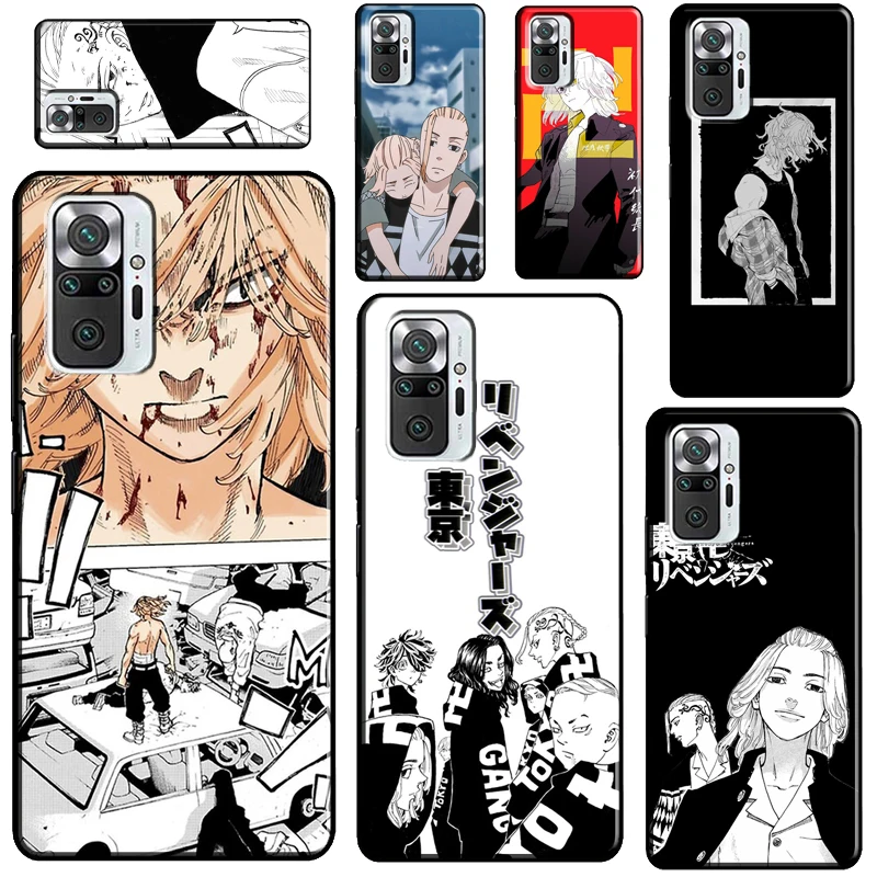 

Anime Tokyo Revengers For Xiaomi Redmi Note 9 Pro 8 9S 8T Note 10 Pro Phone Case For Redmi 9T 9A 9C 7A 8A Cover