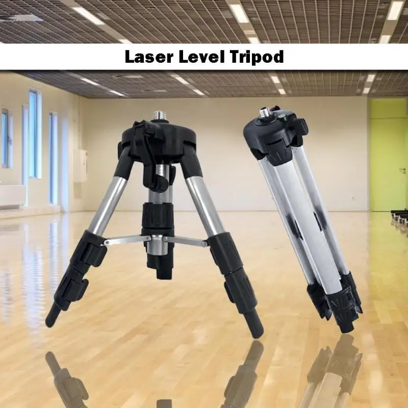 Лазерный уровень со штативом 5/8 дюйма регулируемая высота утолщенный