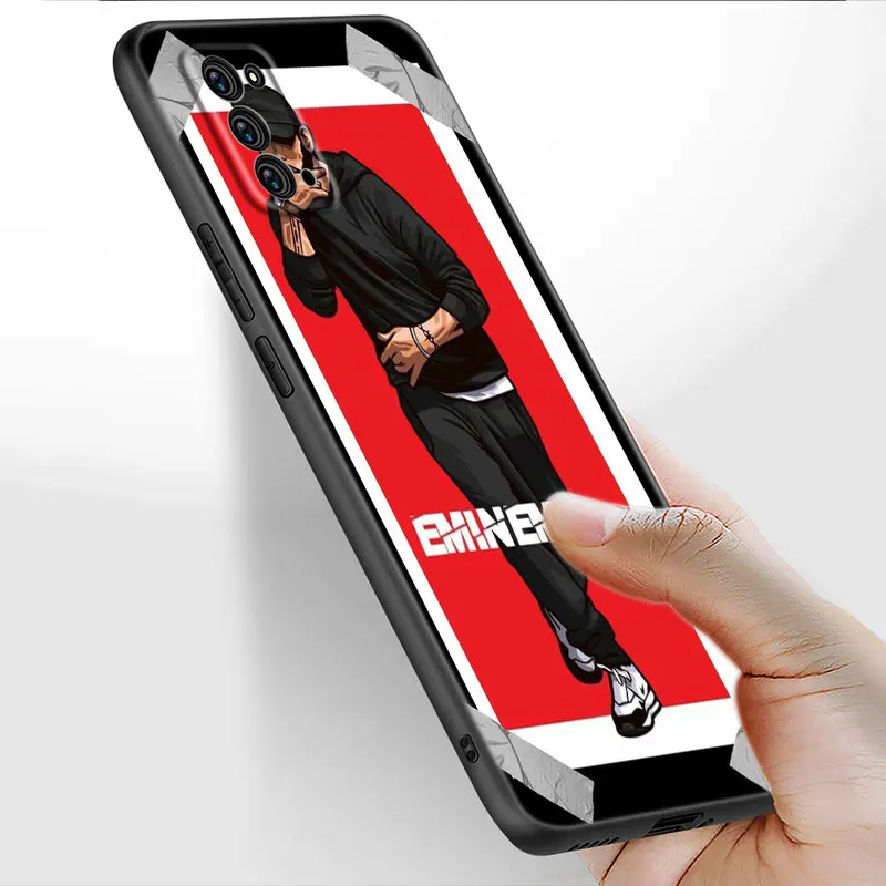 Чехол Rapper Eminem для Samsung Galaxy M11 M12 M21 M51 M52 M32 5G M30 M31 S Note 10 Lite 20 Ultra J2 J6 J8 2018 J4 Plus чехол -