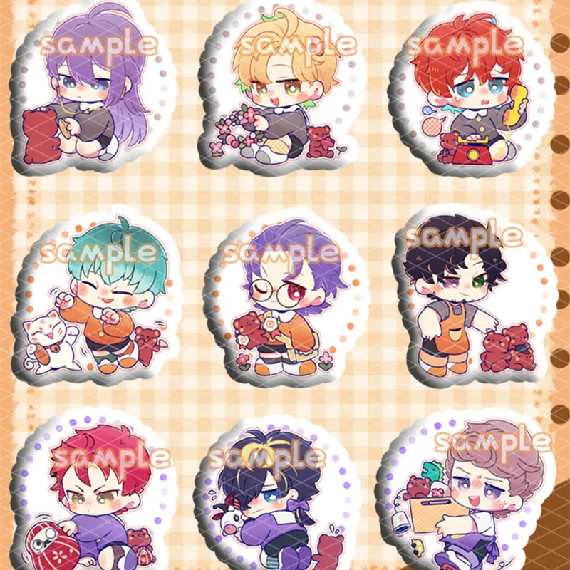 

Аниме деление рэп битва гипноз микрофон 10 см кулон брелок игрушки Мягкая Плюшевая Кукла Дети Рождественский подарок