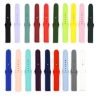 Ремешок силиконовый для Samsung Galaxy Watch 42 мм 46 мм Active 2 4044 Gear S3, браслет для смарт-часов Huawei Watch GTGT 2, 18 мм 20 мм 22 мм