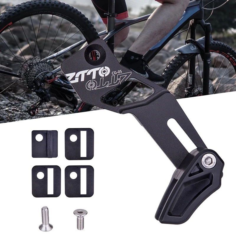 

MTB AL7075 Chain Guide BB Mount 1x Mountain Bike Pulley Chains Stabilizer DH 32-40T Chainring Protector Plate Bicycle