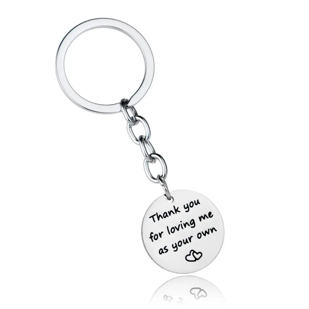 

12 шт., спасибо за то, что полюбили меня в качестве собственного брелока из нержавеющей стали