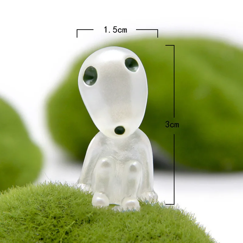 Экшн-фигурка принцессы Мононоке светящаяся в темноте фигурки кодамы светящиеся