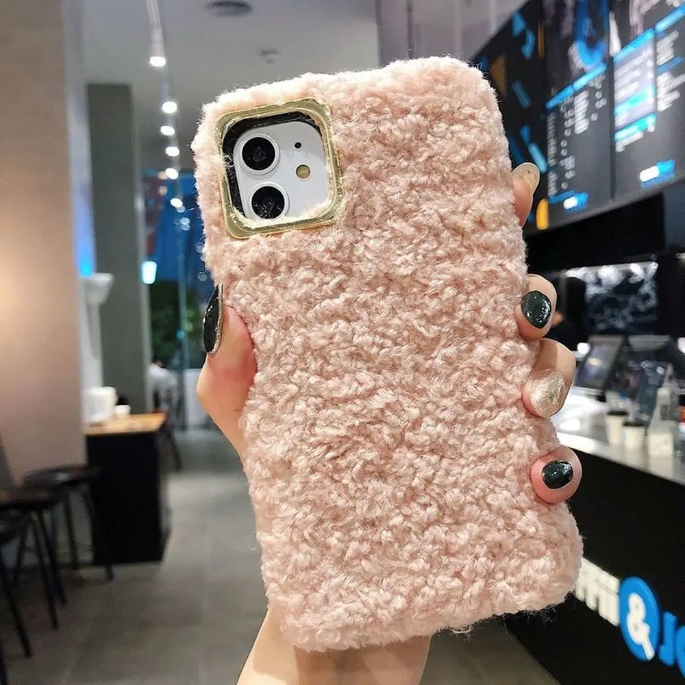 LAPOPNUT супер мягкий силиконовый милый зимний теплый плюшевый пушистый