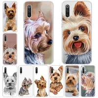 yorkshire terrier dog phone case for xiaomi redmi 10x 10c 10a 9 10 prime 9t 9c 9a 8a 8 7a 7 6a 6 s2 k40 k30 k20 pro capa coque f