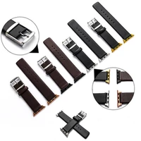 384241454044mm ultra thin genuine leather watch band strap for apple watchband 34567 for iwatch smart strap replace