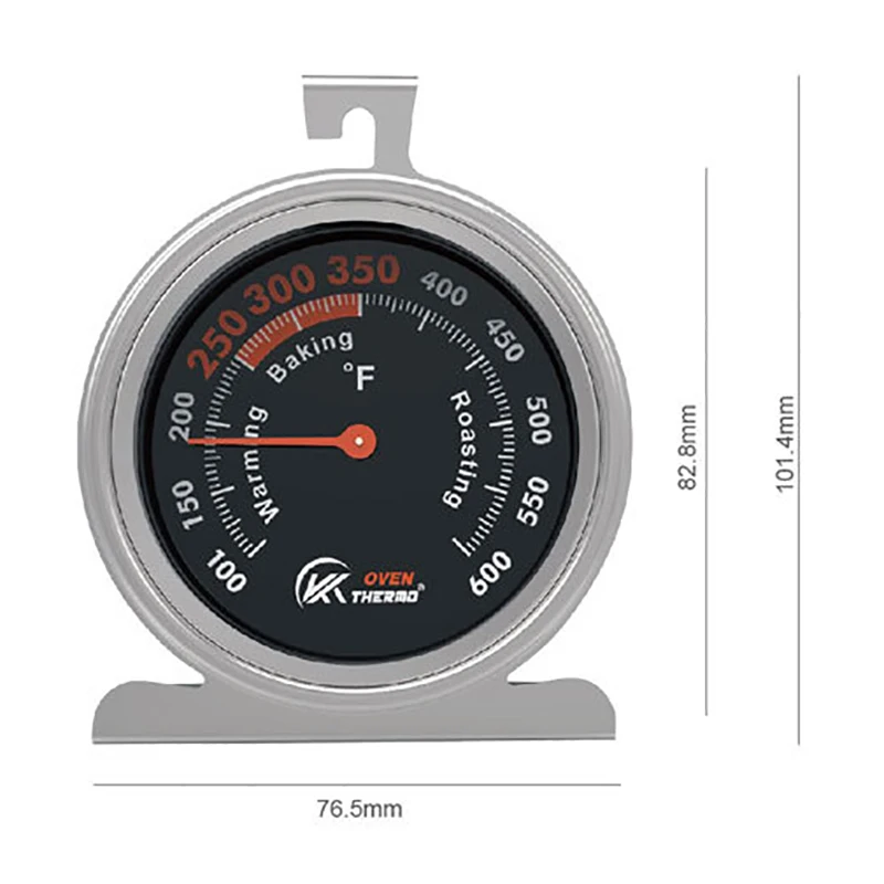 

Food Meat Temperature Stand Hang Oven Thermometer Household Stainless Steel Thermometer Kitchen Cooker Baking Supplies