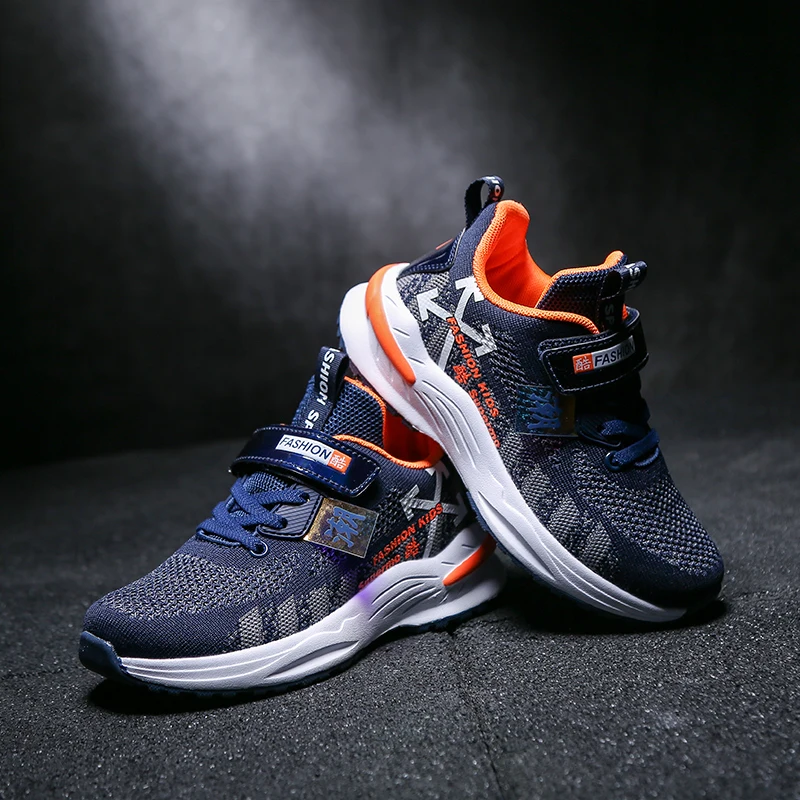 Детская обувь для мальчиков повседневные кроссовки детей кожаные спортивные