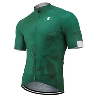 new mens universal factory retro race classic sports cycling jersey breathable polyester customizable nigeria green