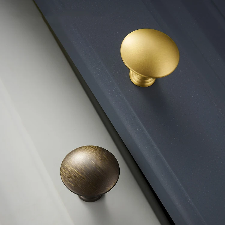 Винтажные латунные ручки для шкафа 3 цвета | Обустройство дома