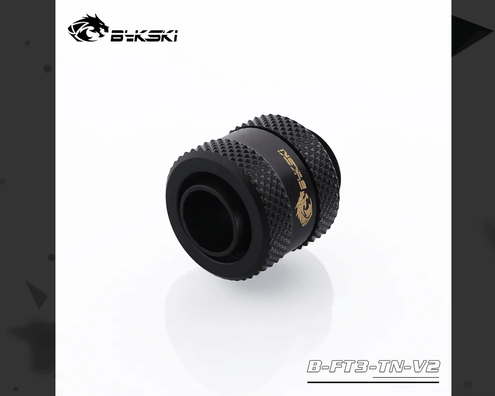 Bykski B-FT3-TN-V2, 3/" ID* 1/2" OD 10x13 мм Мягкая трубка фитинги, G1/" фитинг для мягких труб