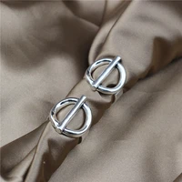anslow fashion jewelry accessories antique silver plated geometric irregularity round opening size finger ring charms low0091ar