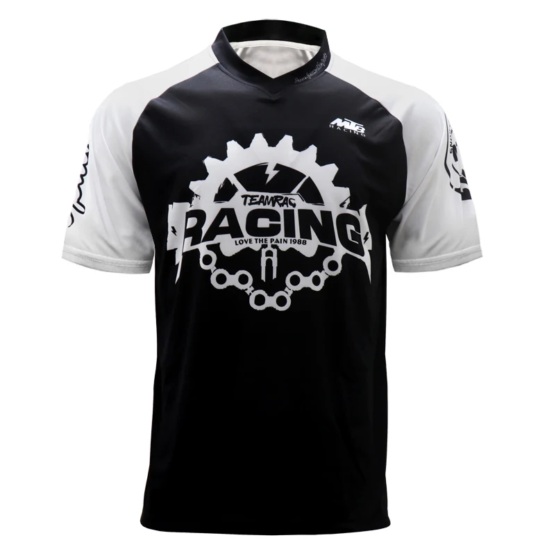 

MTB New Men Motorcycle Bike Downhill Race Mountain Bike Team Clothing Jersey Long Sleeves