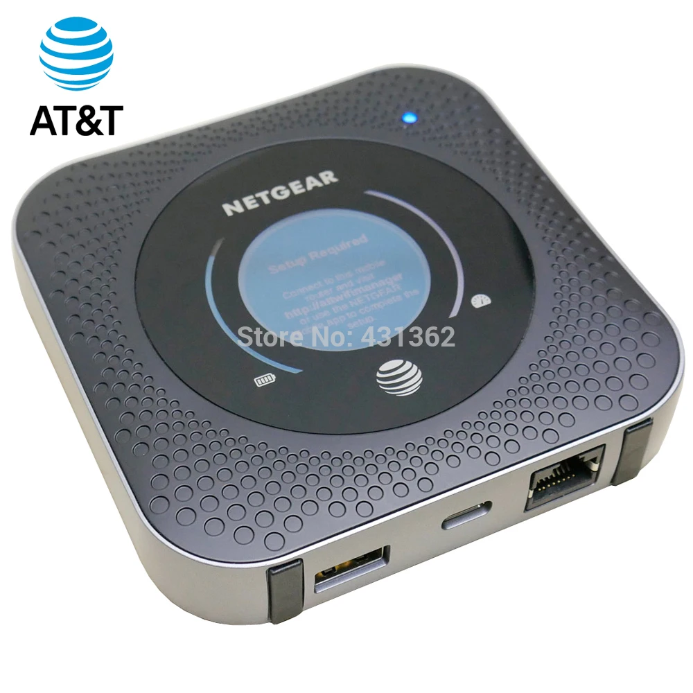 Один лот 10 шт. Netgear AT&T MR1100 Cat16 1 Гбит/с Nighthawk 4G LTE Мобильный Wi Fi маршрутизатор точки