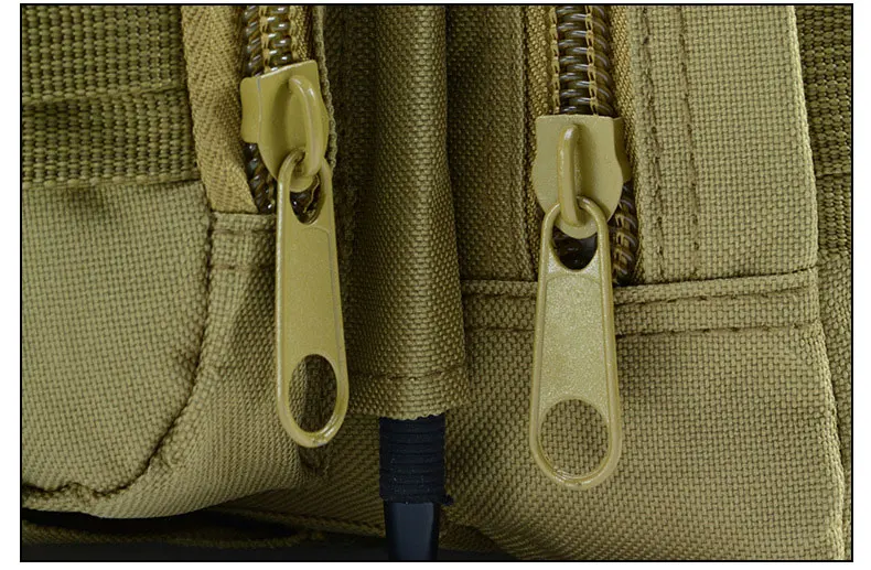 Molle Military Tactical Waist Bag Camping Traveling Hiking Climbing Nylon Shoulder Pack Pouch Outdoor Sports Hunting Gym Bag