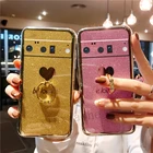 Мягкий блестящий чехол с полным покрытием для смартфонов Google Pixel 6 6 Pro