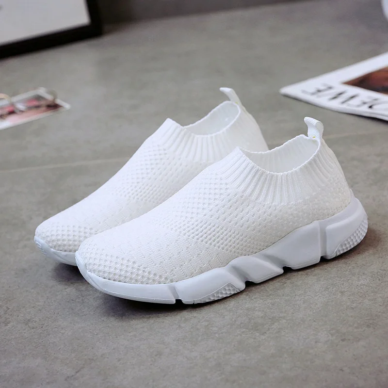 2021 New Women's Shoes Fashion Sneakers Loafers Woman Casual Shoes Air Mesh Slip-on Spring Autumn Plus Size Best Sellers Style