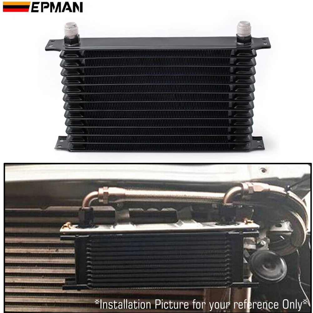 Универсальный 13 РЯД AN10 Двигатель трансмис масляный радиатор TRUST Тип Черный