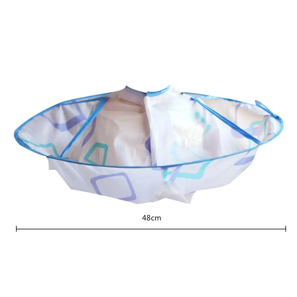 Детский фартук для парикмахерской стрижки волос накидка с цветочным рисунком