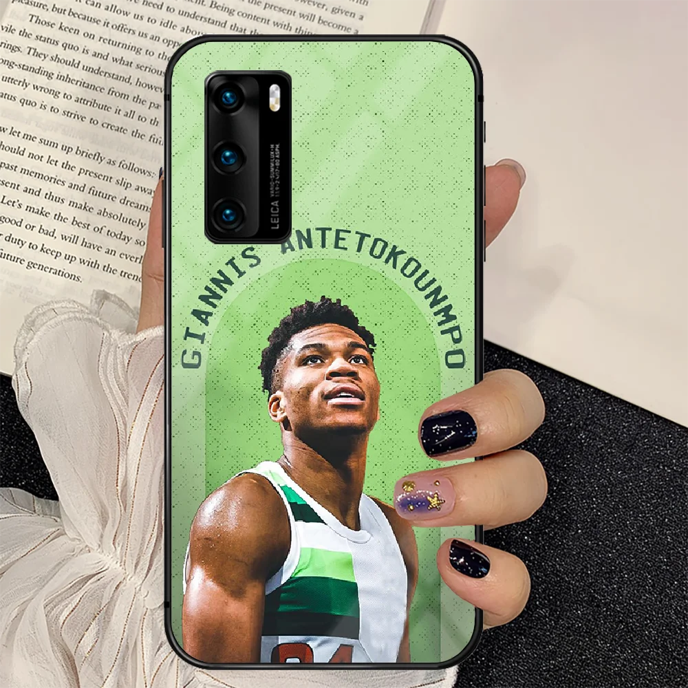 

Giannis Basketball Phone Tempered Glass Case Cover For Huawei P Nova Mate 5T 20 30 40 E Pro Lite Smart 2019 2021 Trend Cover