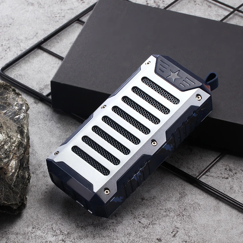 

Портативная Bluetooth-колонка, водонепроницаемый беспроводной динамик с глубокими басами, гарнитура для активного отдыха