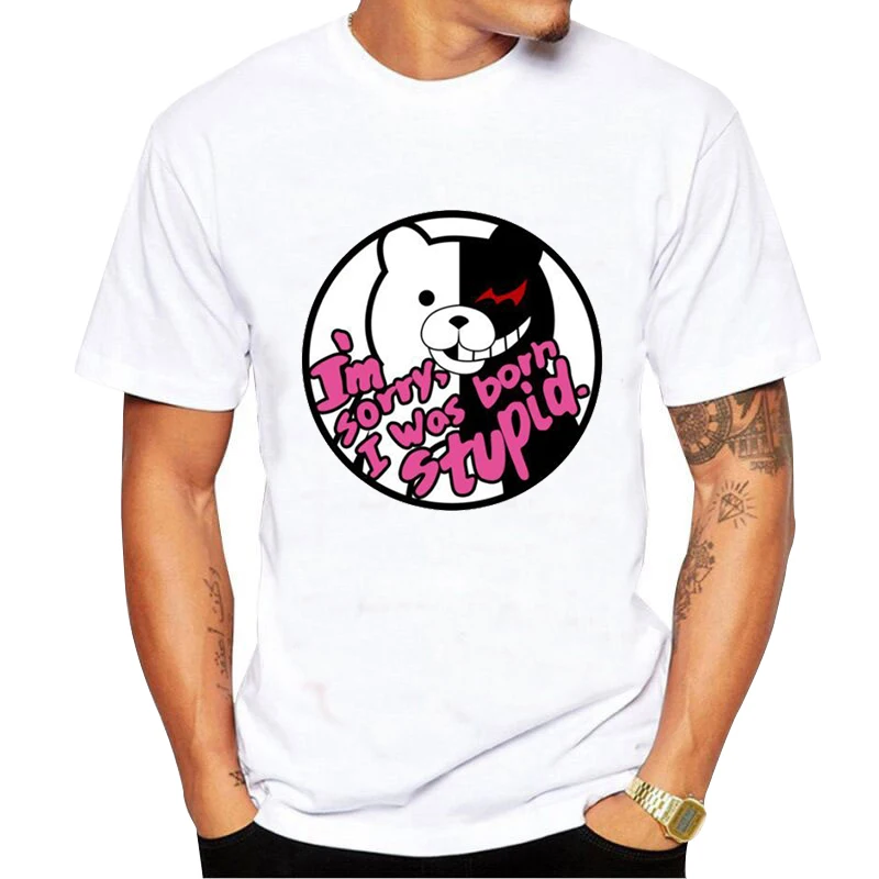 Футболка с мультяшным рисунком данганронпа летняя футболка в стиле Харадзюку