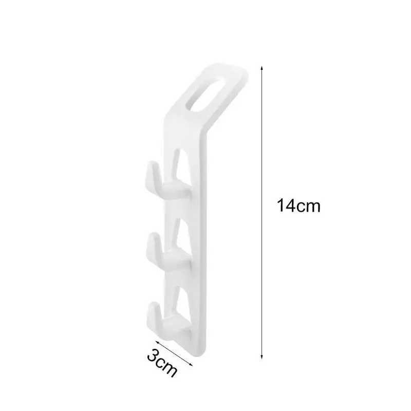 

4Pcs Mini Non-Slip Clothes Hanger Closet Organizer Rack Clothes Storage Holder Space Wardrobe Hooks Save Connect Hanger M1O7