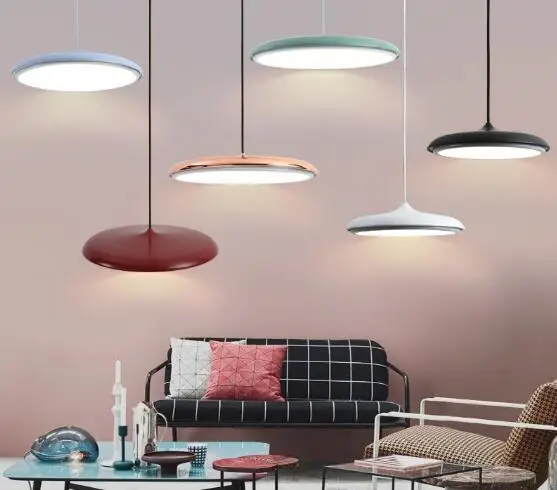 Современный художественный дизайнерский светодиодный подвесной светильник НЛО