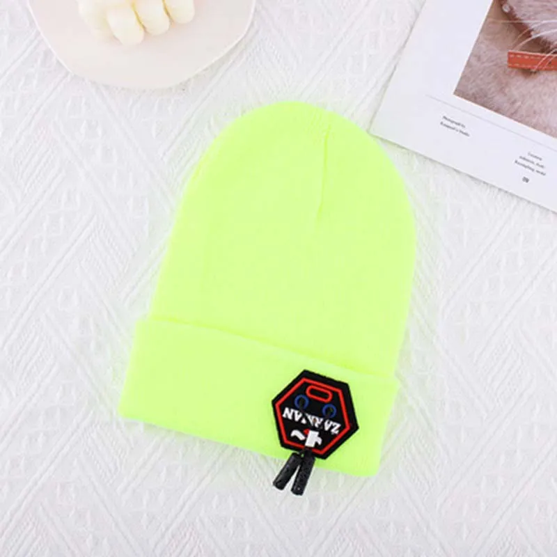 Индивидуальная трендовая осенне-зимняя универсальная шерстяная мужская шапка