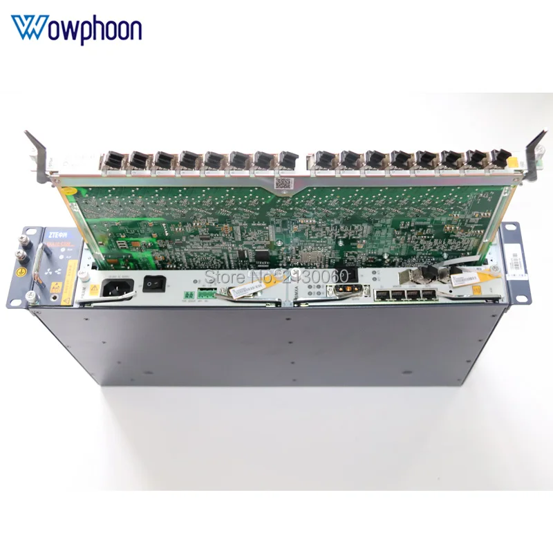 Оптический линейный терминал ZTE OLT ZXA10 C320 шасси + 1 * SMXA коляска GTGH 16 порт C ++ источник