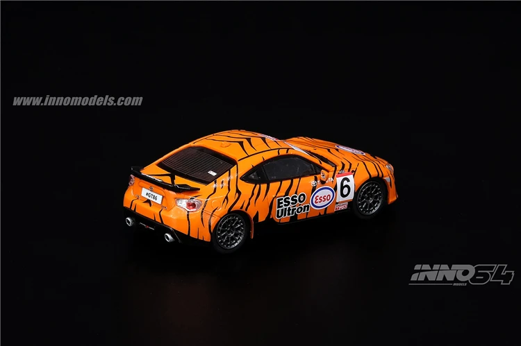 INNO64 1:64 TOYOYA GT86 #6 TIGER ESSO ULTRON фестиваль скоростей Goodwood 2015 литой автомобиль|Наземный