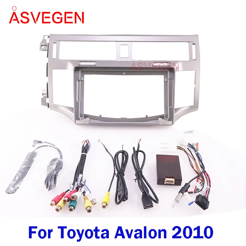 

9" Car Radio Fascia Frame For Toyota Avalon 2010 Car Dvd Frame Install Panel Dash Mount Installation Dashboard