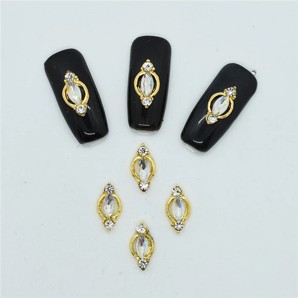 10PCs-926-28 10 шт./партия, 3D украшения для ногтей, аксессуары для ногтей, хрустальные бриллианты, стразы, блестящие 3d украшения - Цвет: 10PCs-926-28