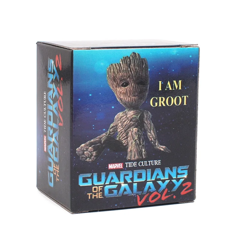 Фигурка героя Marvel грута 6 см кукла настольное украшение модель Мстителей детские