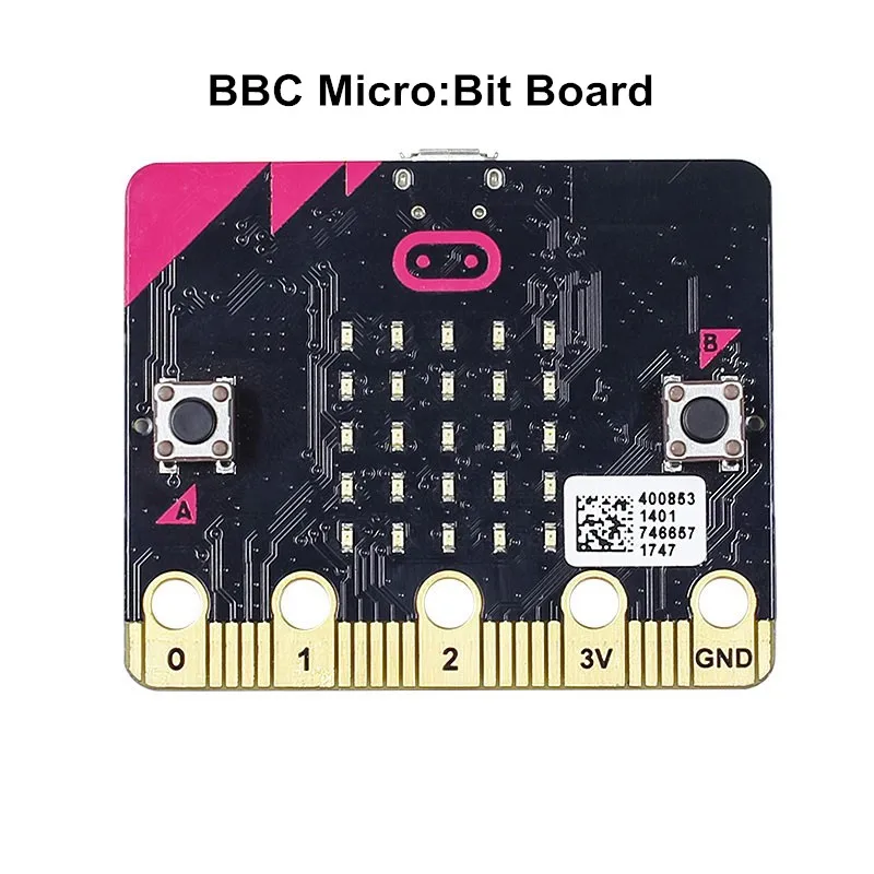 Программируемый микро контроллер BBC Micro:Bit 2 шт./лот светодиодные микробитные