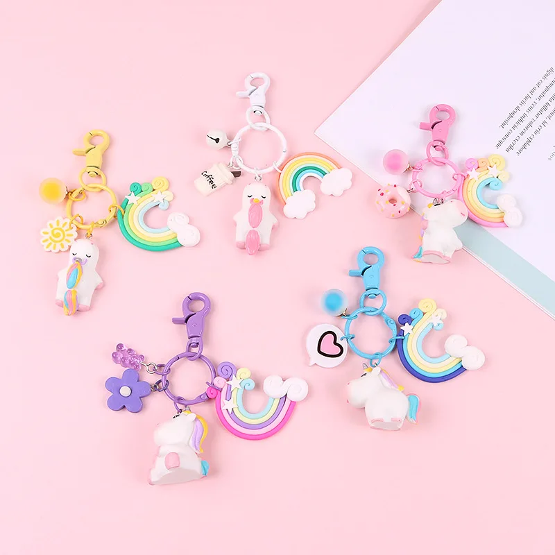 Новинка 2019 брелок в виде единорога из кроличьего меха лошадиного шара для