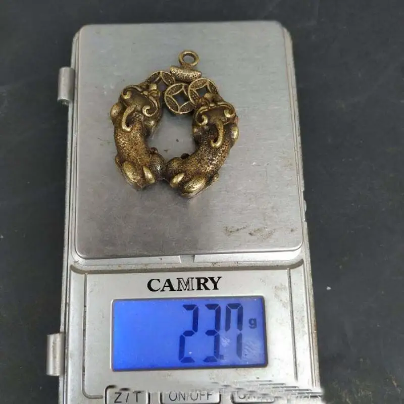 

Copper Exquisite brass (Pixiu) home decoration small pendant