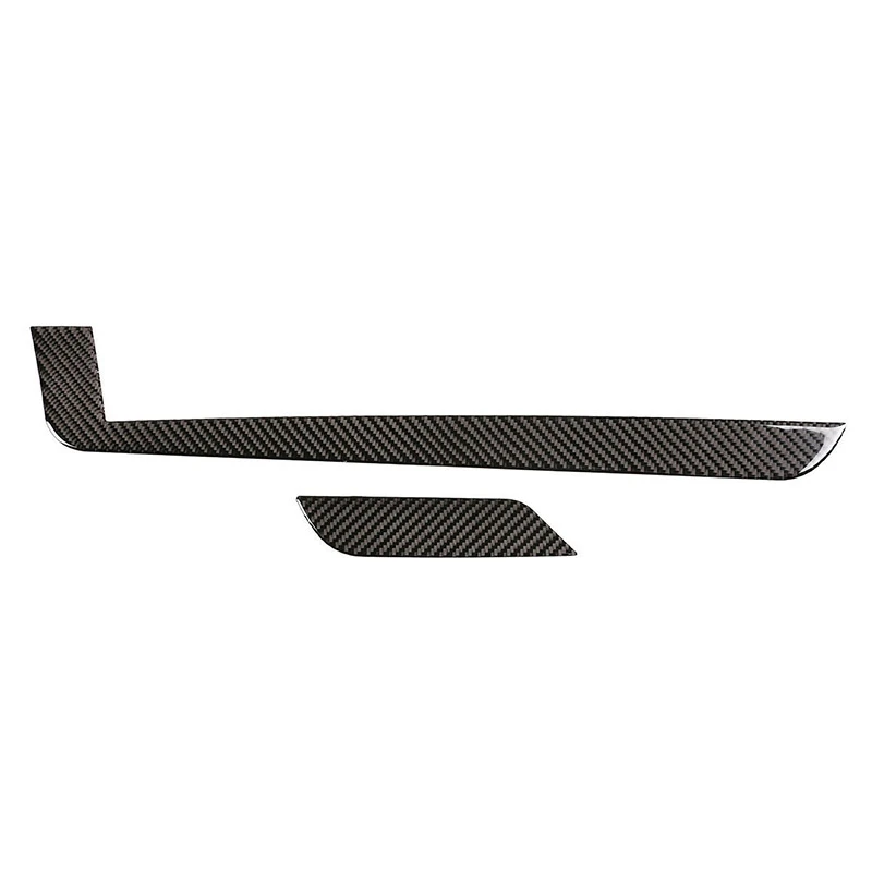 

Carbon Fiber Central Control Gear Side Trim Strip For Toyota - 2014 2015 2016 2017 2018 2019 2020 2021
