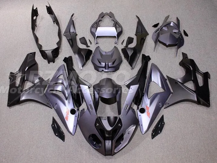 

4Gifts New ABS Fairings kit Fit for BMW S1000RR 2009 2010 2011 2012 2013 2014 09 10 11 12 13 14 HP4 bodywork set Gray matte