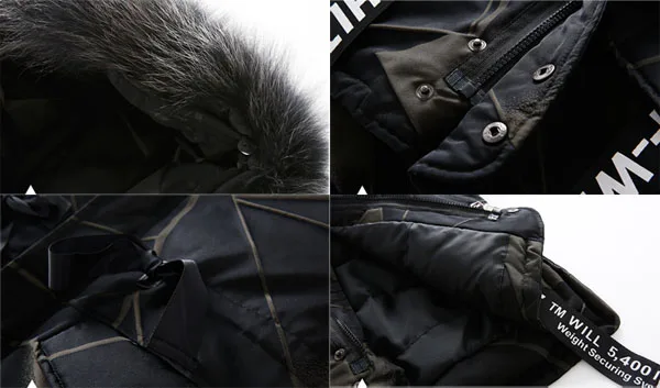 Куртка на подкладке из хлопка для мальчиков Детская удлиненная куртка