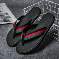 male slippers for men flip flops home shoes summer beach mens slippers indoor or outdoor sports homme slides men black