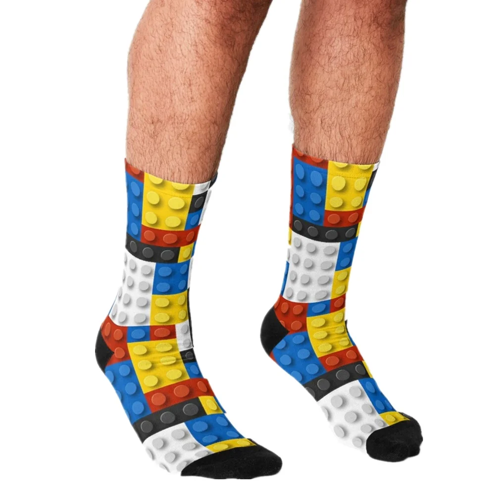 2021 забавные мужские носки очаровательные тики с рисунком комнаты хип-хоп