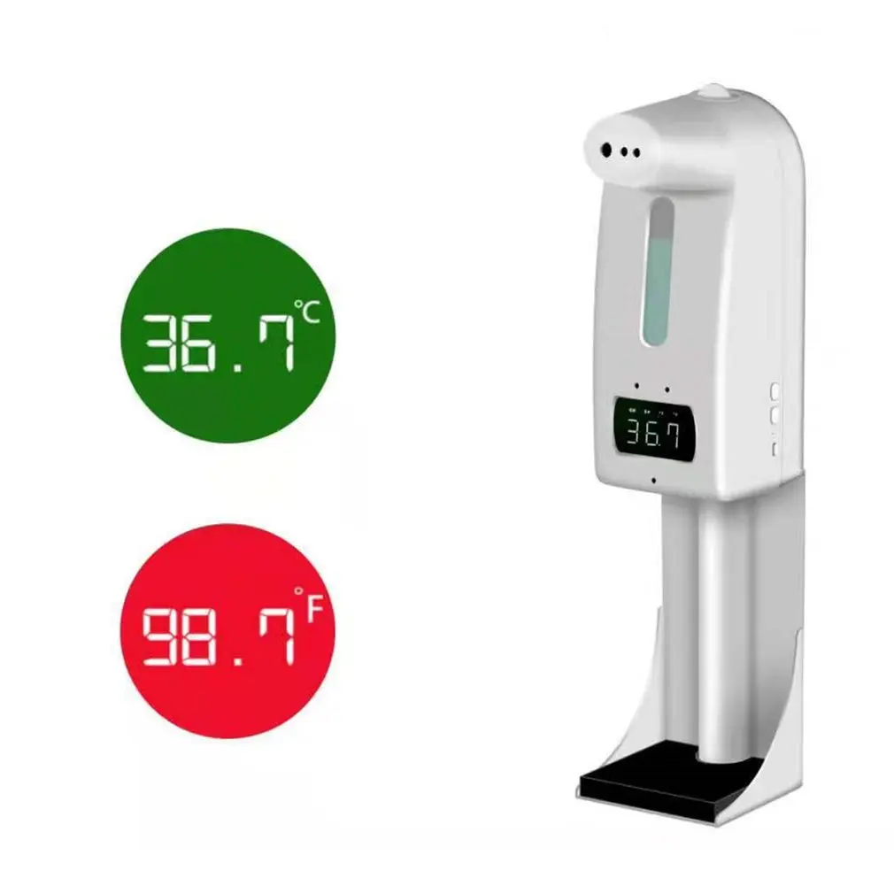 

K10pro Automatic Soap Dispenser Thermodetector Spray Drip Temperature Measuring Practical Integrated Machine
