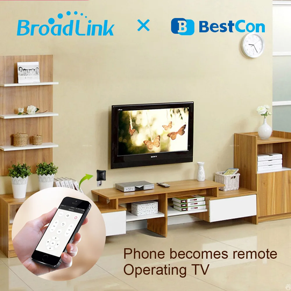 2020 Broadlink RM4 Pro RM4C Mini WiFi IR RF Универсальный Интеллектуальный пульт дистанционного