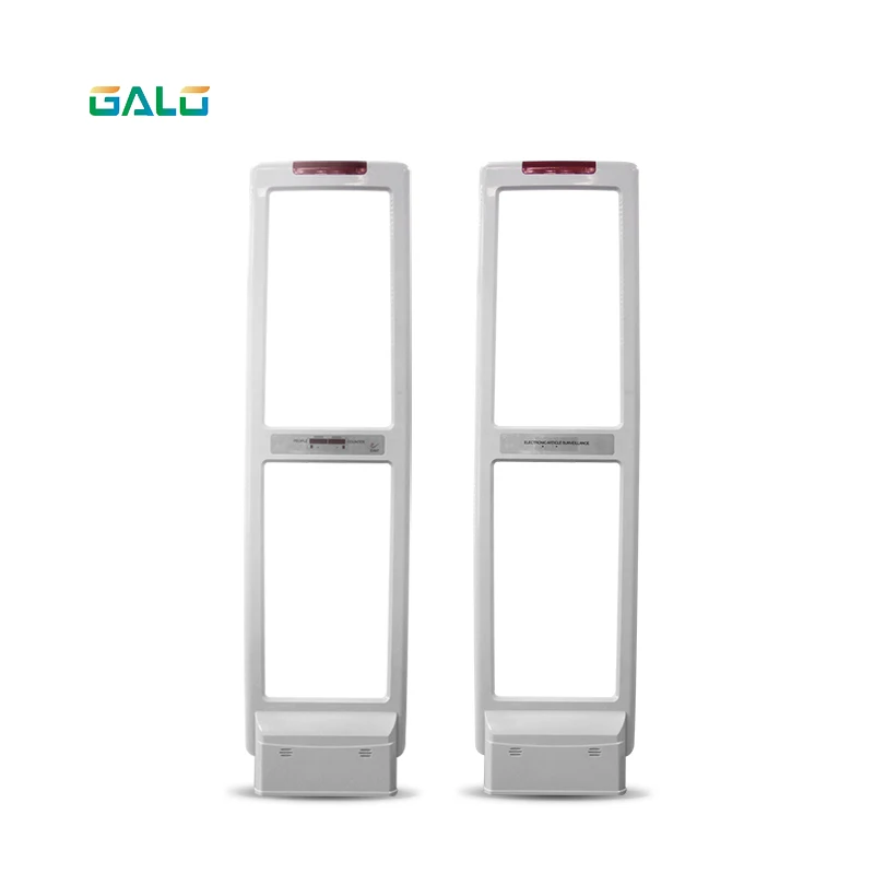 New Arrival Anti Theft Gate Security Antenna EAS RF Antenna Alarm System with hard Labels tags & Deactivator & Handheld Tester