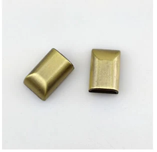 02brass 40 шт. сумка металлическая молния украшения концевые зажимы пряжки веревочный фиксатор шнура винты сумки ремни хвост застежка DIY Аппаратные аксессуары - Цвет: 02brass