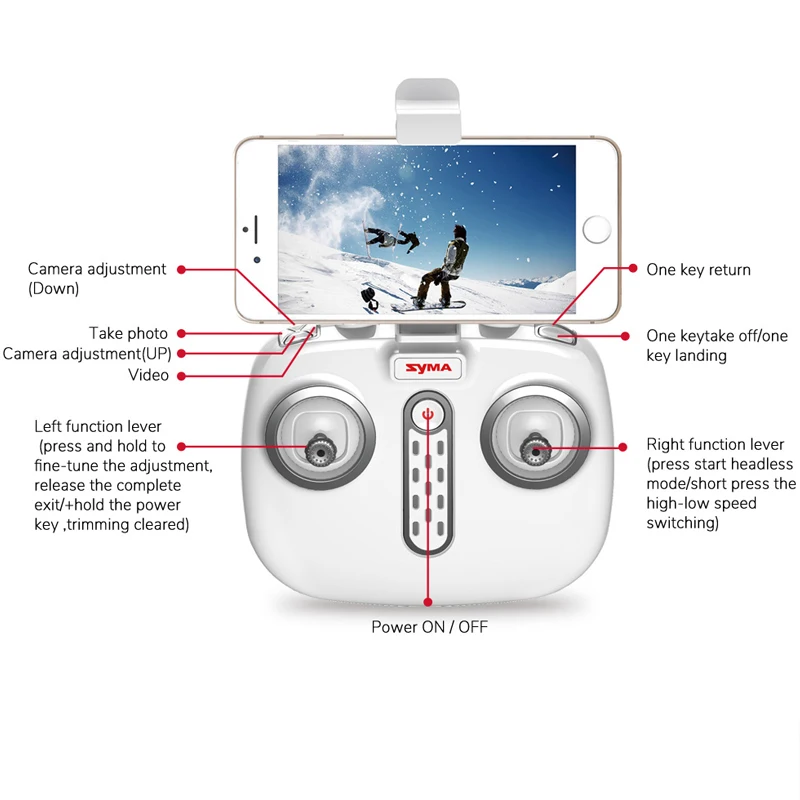 Syma  X8PRO GPS DRON WIFI FPV With 720P HD Camera or Real-time H9R 4K Camera drone 6Axis Altitude Hold x8 pro RC Quadcopter RTF