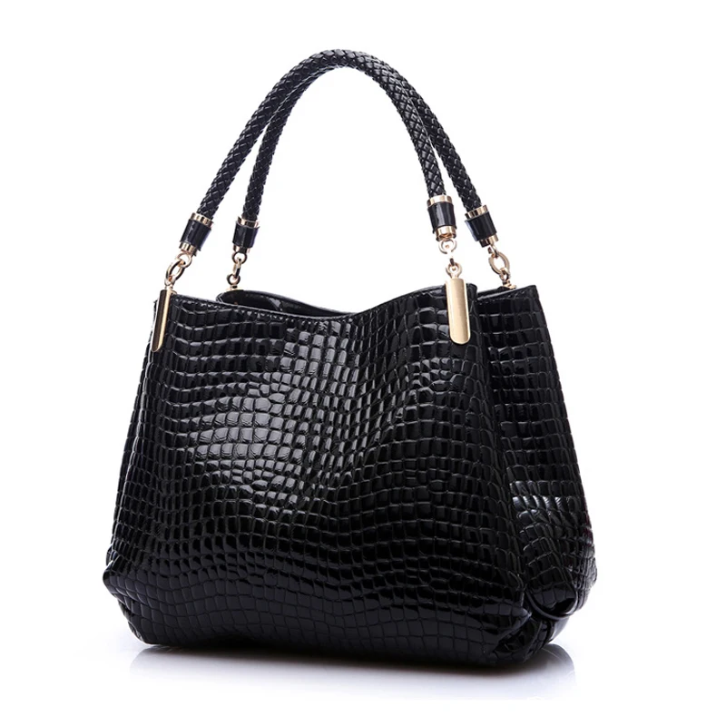 Модная женская сумка из кожи аллигатора Bolsas De Couro модная на плечо известных